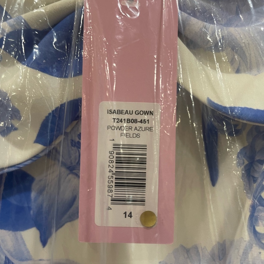 Sachin + Babi Isabeau Gown in Powder Azure